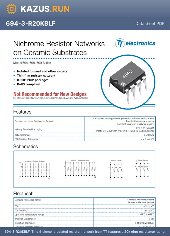 694-3-R2KB datasheet - 