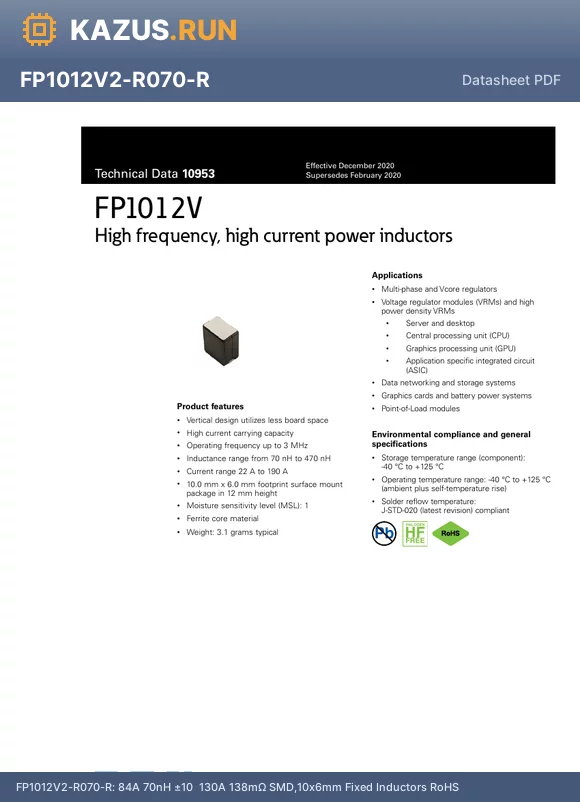 FP1012V3-R240-R datasheet - 