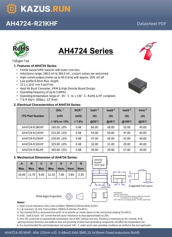 AH4724-R23KHF datasheet - 
