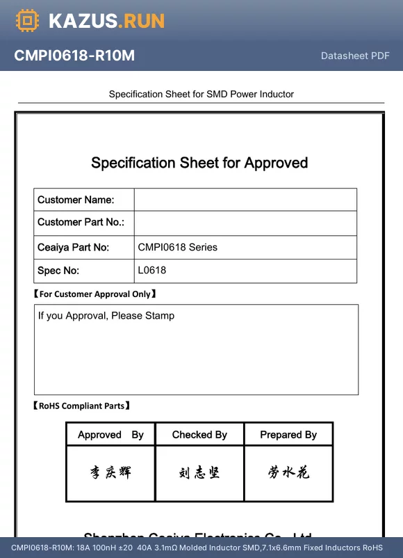 CMPI0618-R68M datasheet - 