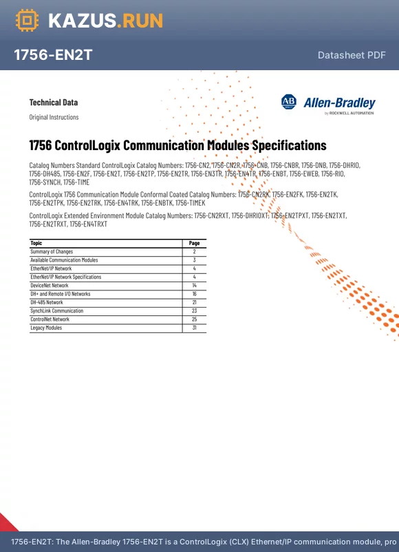 1756-PB75 datasheet - 
