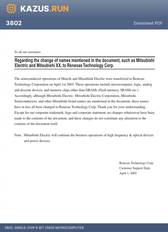 M38027M6-XXXSP datasheet - SINGLE-CHIP 8-BIT CMOS MICROCOMPUTER